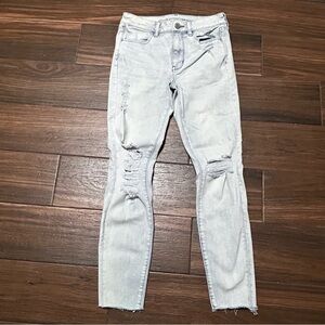 American Eagle Hi-Rise Jegging 6 Regular 360 Next Level StretchLight Wash